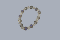 "Vibrant Glass Bead Bracelet"