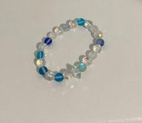 "Vibrant Glass Bead Bracelet"