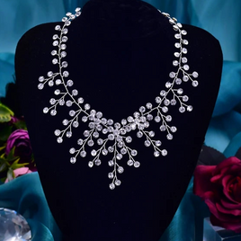 Sparkling Diamante Choker